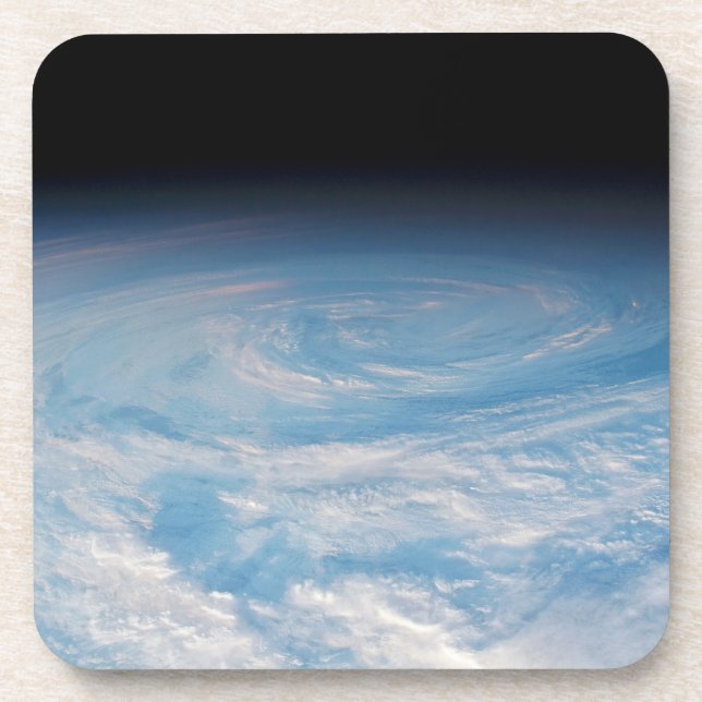 Dessous-de-verre Formation De Nuages Circulaires Sur L'Océan Pacifi (Devant)