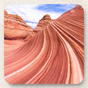 Dessous-de-verre Formation de Wave Sandstone Rock