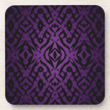 Formes tribales violettes motif