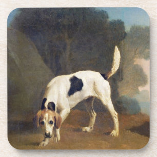 Dessous-de-verre Fox-hound de George Stubbs   sur le parfum, c.1760