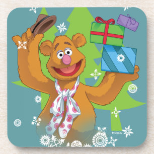 Dessous-de-verre Fozzy l'ours Joyeuses fêtes
