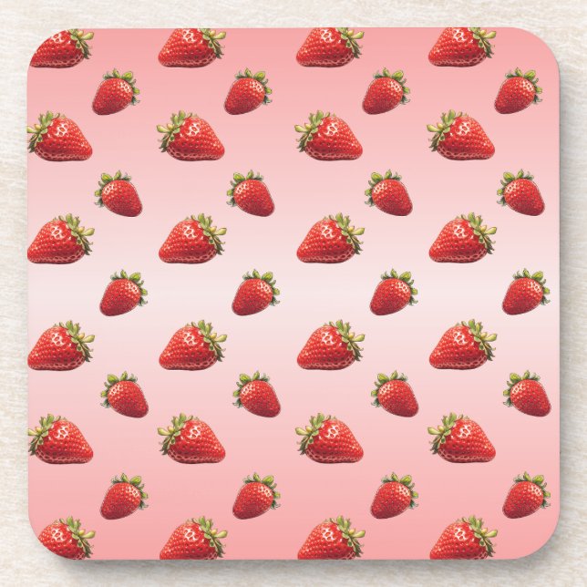 Dessous-de-verre Fraise (Devant)