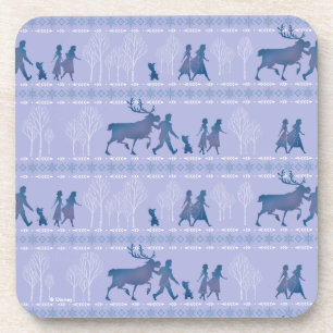 Dessous-de-verre Froid 2 : Anna, Elsa, & Friends Winter Motif