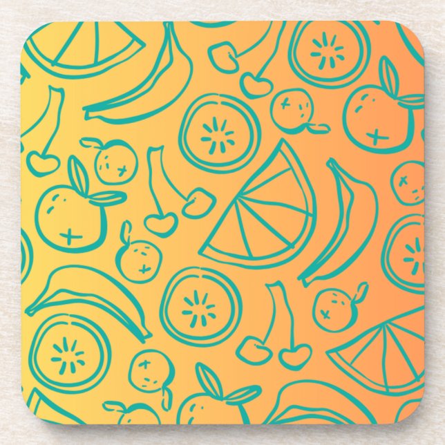 Dessous-de-verre Fruits (Devant)