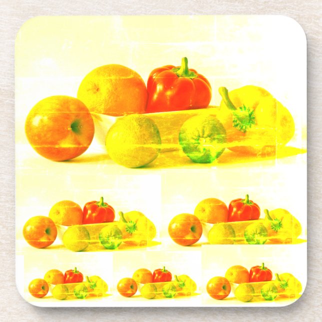 Dessous-de-verre "Fruits Vegetables" Belle Photo. Commandez dès mai (Devant)