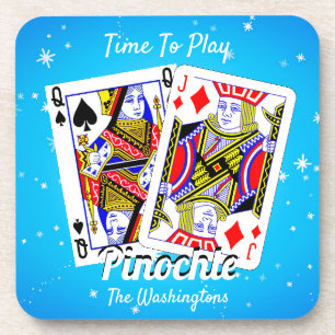 Dessous-de-verre Fun Time to Play Pinochle