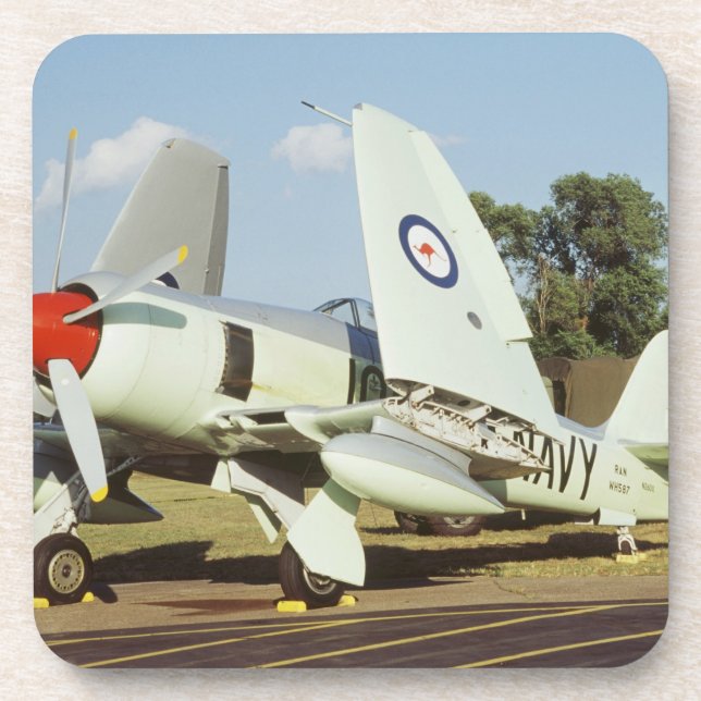 Dessous-de-verre Fureur de mer de colporteur chez CAF, aile du (Devant)