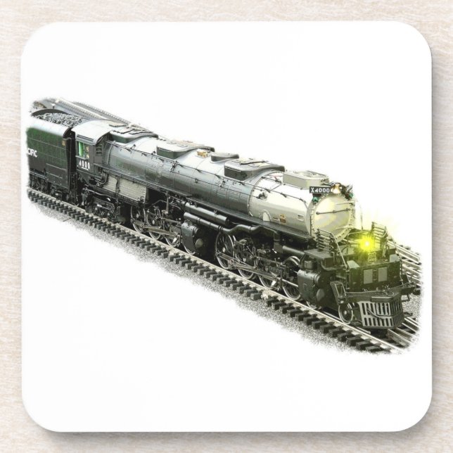 Dessous-de-verre Garçon de locomotive à vapeur grand (Devant)