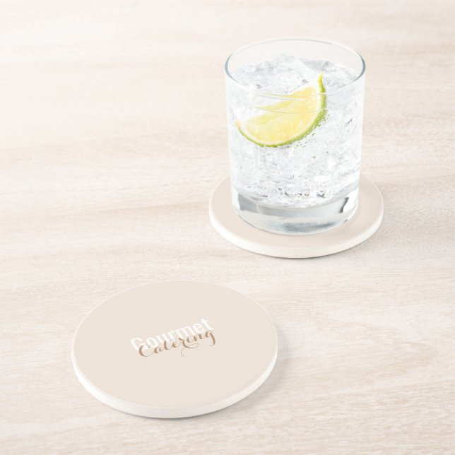 Dessous de verre Gastronomique en grès (Côté)