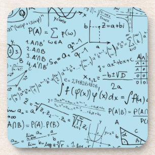 Dessous-de-verre Geek mathématique, Motif de résolution de problème
