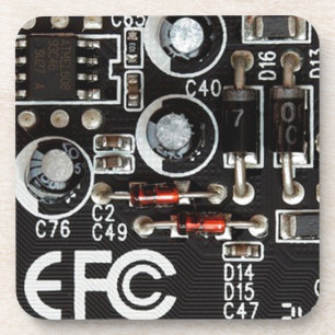 Dessous-de-verre Geeks Excentriques Graphique Carte de Circuit