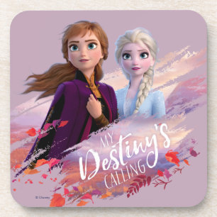 Dessous-de-verre Gelée 2 : Anna et Elsa Mon destin appelle