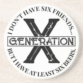 Dessous de verre Génération X