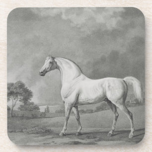 Dessous-de-verre George Stubbs Mambrino, gravé par George Townl
