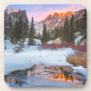 Dessous-de-verre Glace et neige Estes Park, Colorado