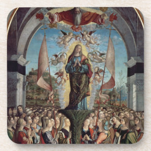 Dessous-de-verre Glorification de St Ursula et de ses compagnons