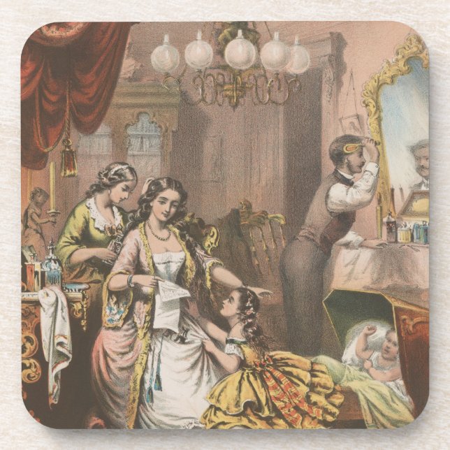 Dessous-de-verre Glycérine de cacao de Hovey, vers 1860 (Devant)