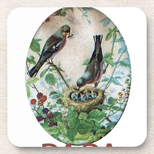 Dessous-de-verre Go Papa (Devant)