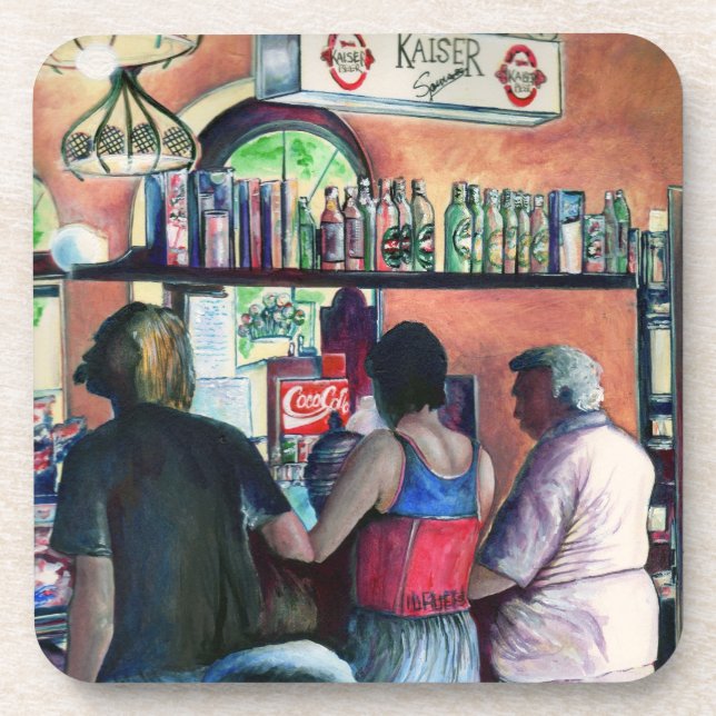 Dessous-de-verre Golfe Bufe, Budapest (Devant)