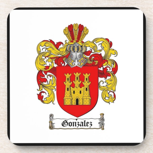 Dessous-de-verre Gonzalez [espagnol] Famille Crest * (Devant)
