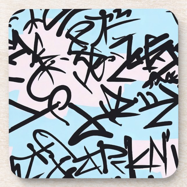 Dessous-de-verre Graffiti moderne (Devant)