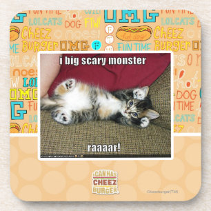 Dessous-de-verre Grand monstre I effrayant