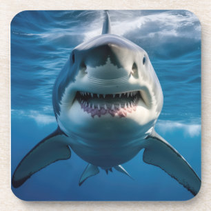 Dessous-de-verre Grand requin blanc