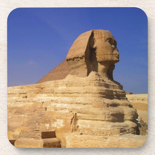 Dessous-de-verre Grand Sphinx de Gizeh, Egypte (Devant)