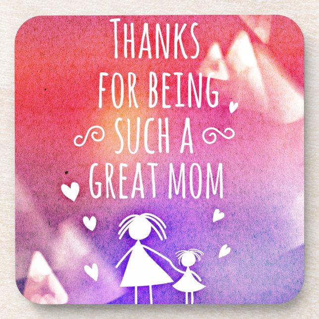 Dessous-de-verre grande maman (Devant)