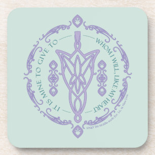 Dessous-de-verre Graphique de citation ARWEN™ Evenstar