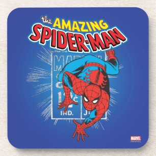 Dessous-de-verre Graphique de prix rétro Spider-Man