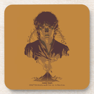 Dessous-de-verre Graphisme de l'inscription Tengwar de FRODO™ MOUNT