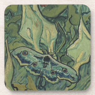 Dessous-de-verre Great Peacock Moth par Vincent van Gogh