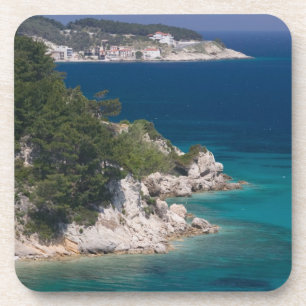 Dessous-de-verre GRÈCE, Îles de la mer Égée du Nord-Est, SAMOS,