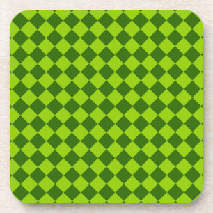Dessous-de-verre Green Combination Diamond Motif par STaylor