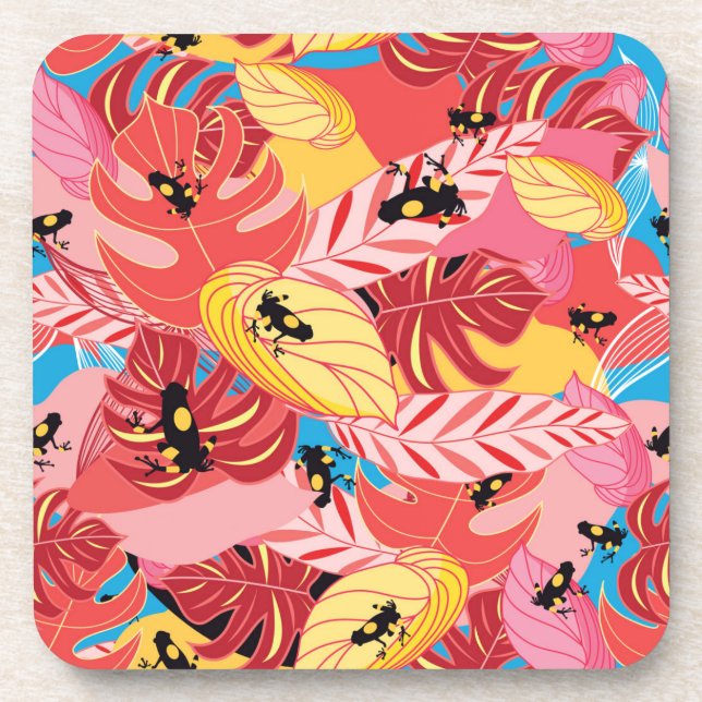 Dessous-de-verre Grenouille de la jungle (Devant)