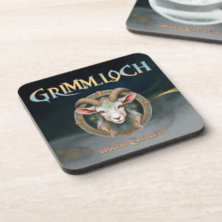 Dessous-de-verre Grimmloch Emblème de la Chèvre Jeu de rôle fantast