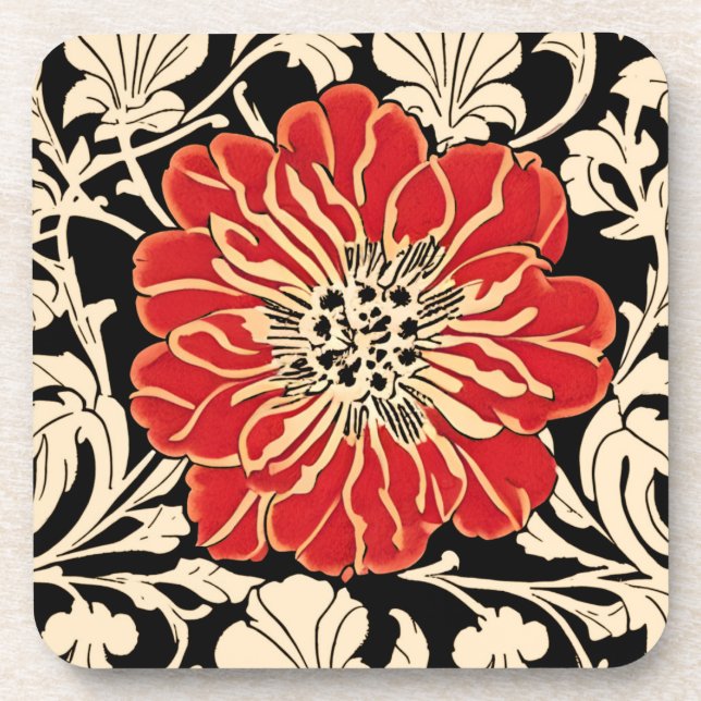 Dessous-de-verre Grosse floraison de Camellia Bleue (Devant)