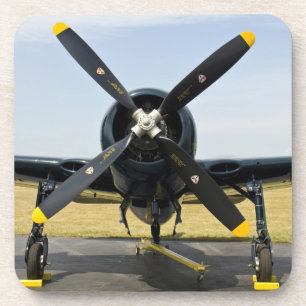 Dessous-de-verre Grumman F8F Bearcat chasseur embarqué de la marine