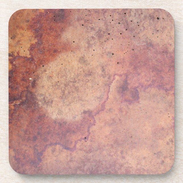 Dessous-de-verre Grungy Red (Devant)