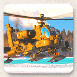 DESSOUS-DE-VERRE GUARDIAN APACHE AH-64E