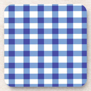 Dessous-de-verre Guingan bleu