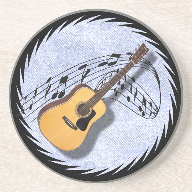 DESSOUS DE VERRE GUITAR (Devant)