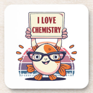 Dessous-de-verre Guppies et chimie d'amour