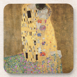 Dessous-de-verre Gustav Klimt   The Kiss, 1907-08