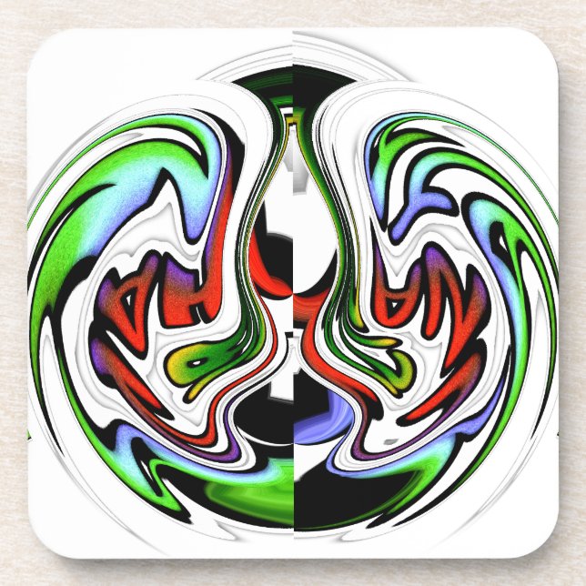 Dessous-de-verre Hakuna Matata hakunamatata couleurs cadeaux (Devant)