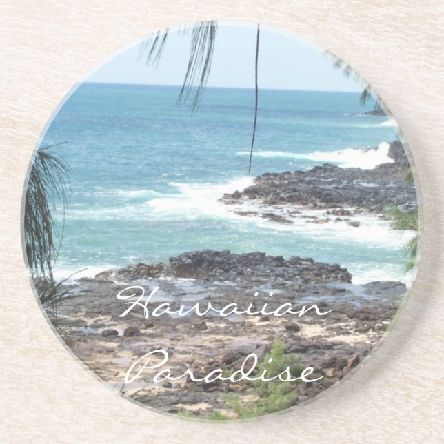 Dessous de verre hawaïens de paradis (Devant)