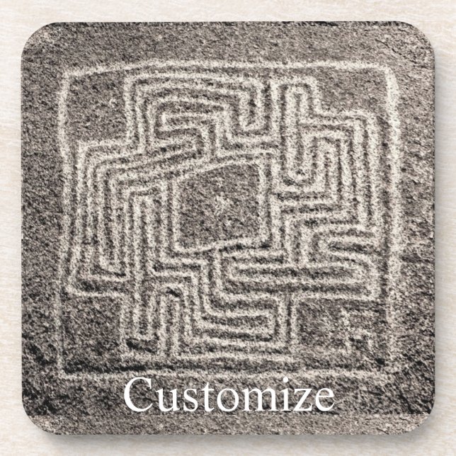 Dessous-de-verre Hemet Maze Pierre Thunder_Cove (Devant)