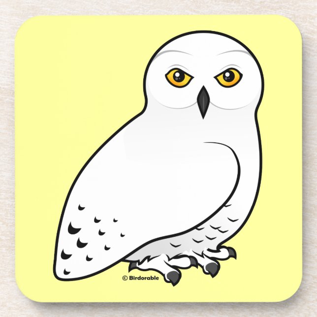 Dessous-de-verre Hibou de Birdorable Milou (Devant)