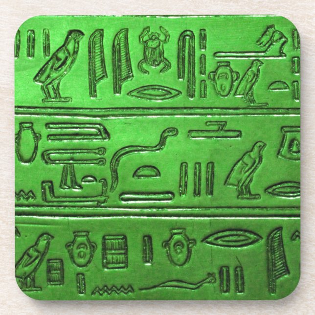 Dessous-de-verre Hiéroglyphes 2014-1023 (Devant)